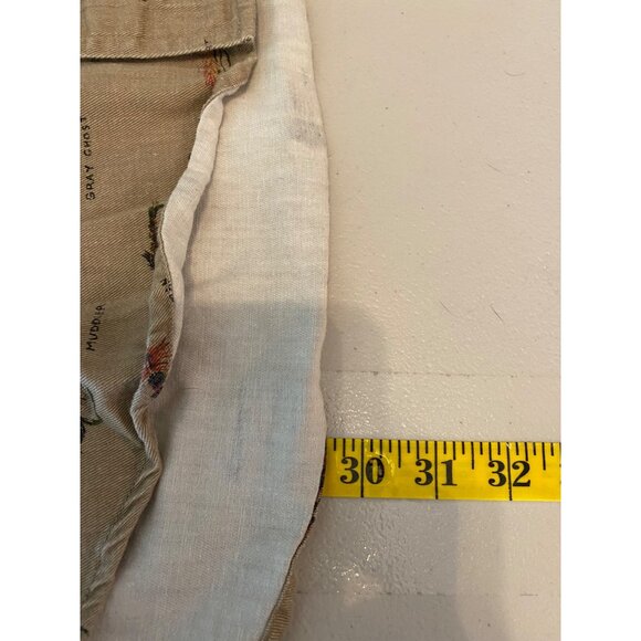 Coleman Outdoors Fly Fishing Beige Long Sleeve Button-Up Shirt Size Medium - Picture 6 of 10